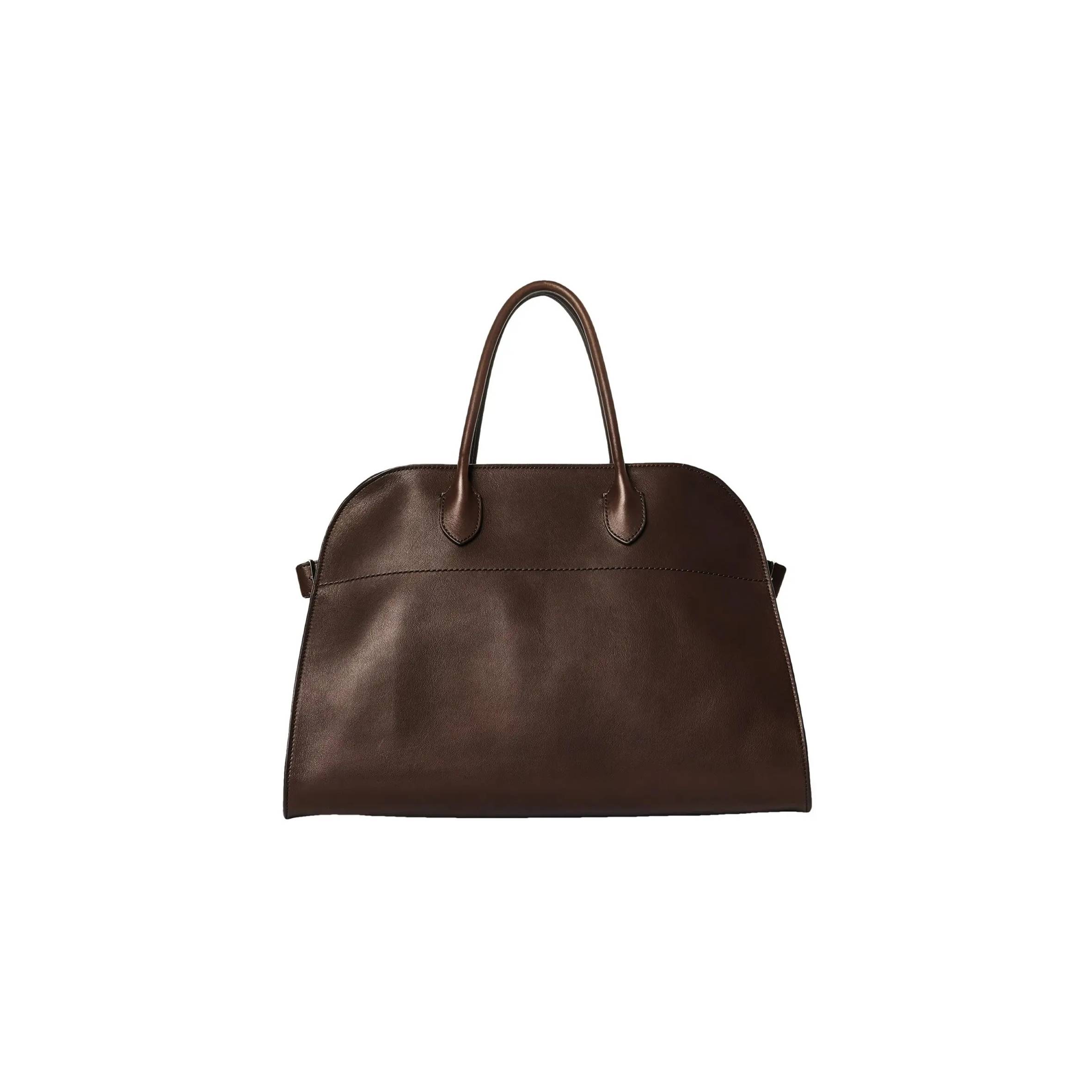 THE ROW MARGAUX 17 LEATHER HANDBAG (43*24*30cm)